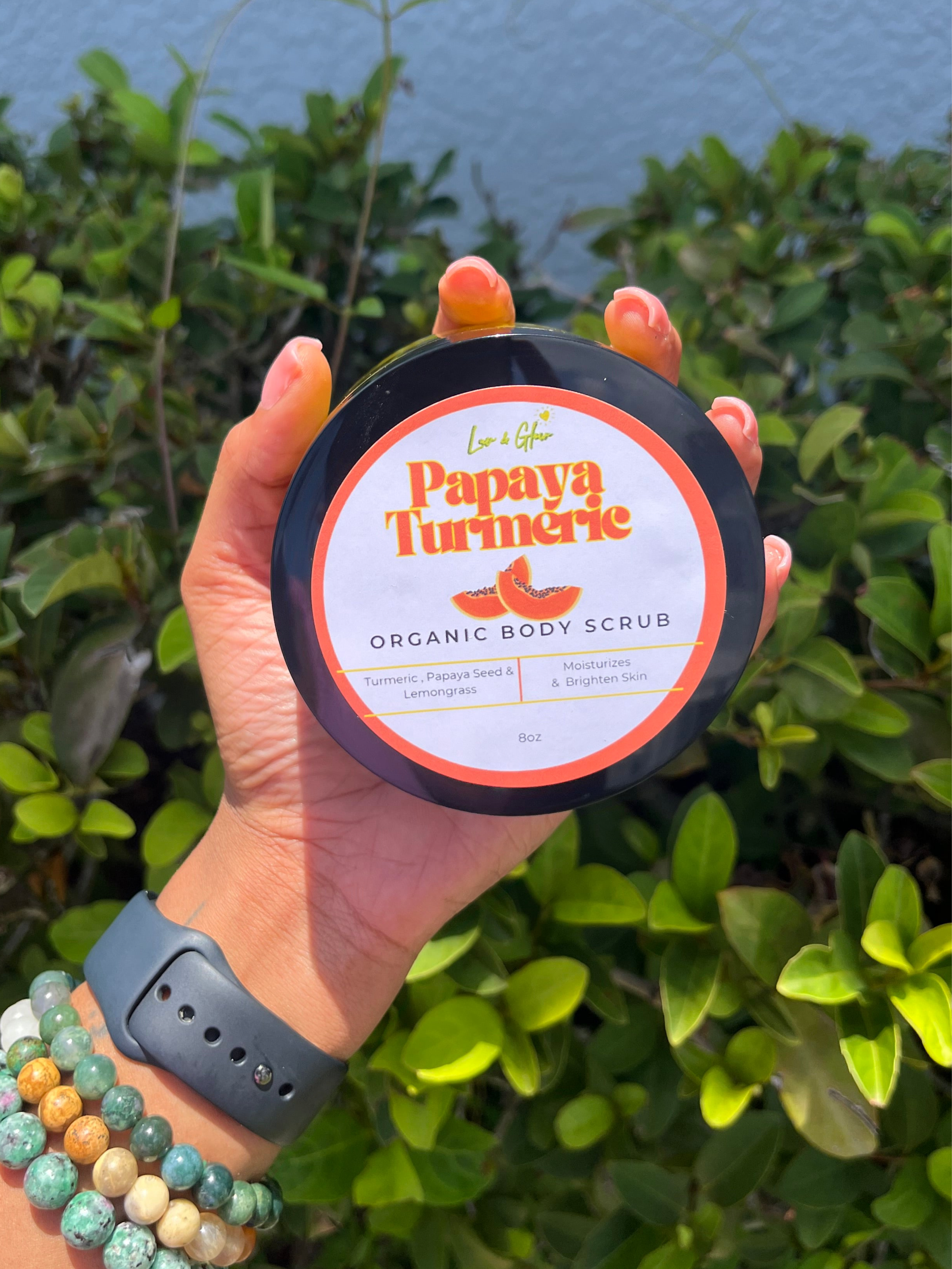 Turmeric Papaya Scrub